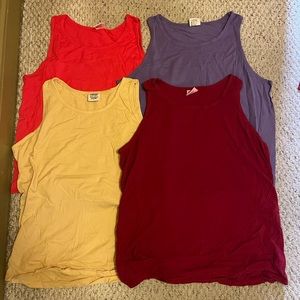 Comfort Colors Tank Tops - 6 Pack Assorted Colors - Size Men’s Large - HQ - *FD*